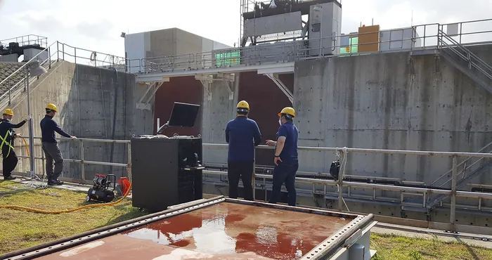 On-site inspection work