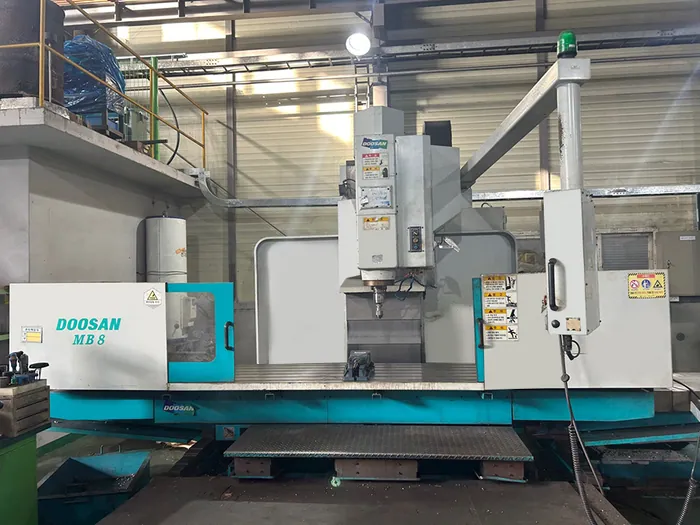 NC milling machine No. 8