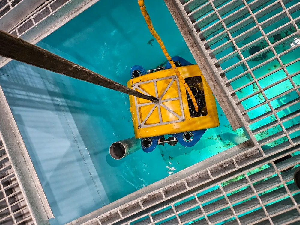 Central research center with K-test bed interlocking test