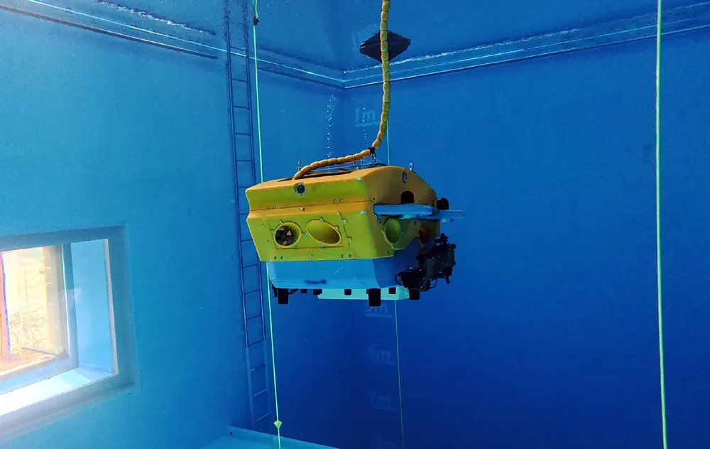 Daejeon Alps diving tank test (15M)