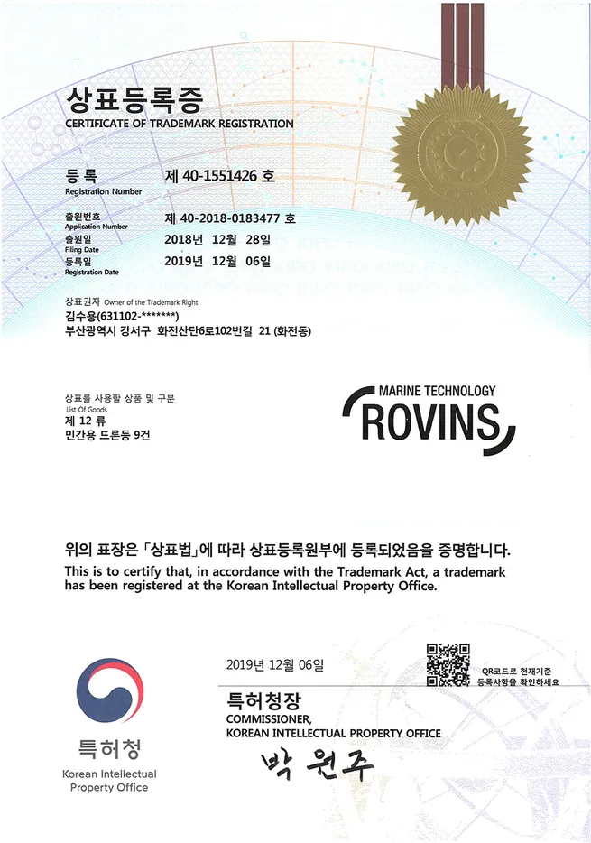 Trademark registration
