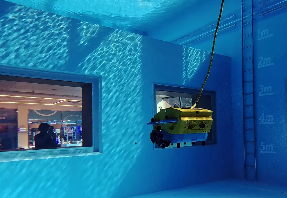 Daejeon Alps diving tank test (15M)
