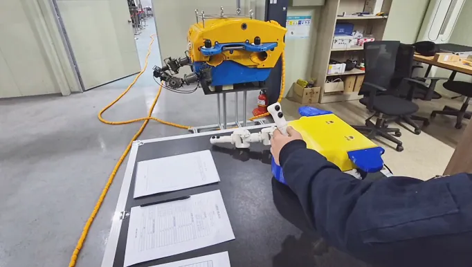 Central research center with K-test bed interlocking test