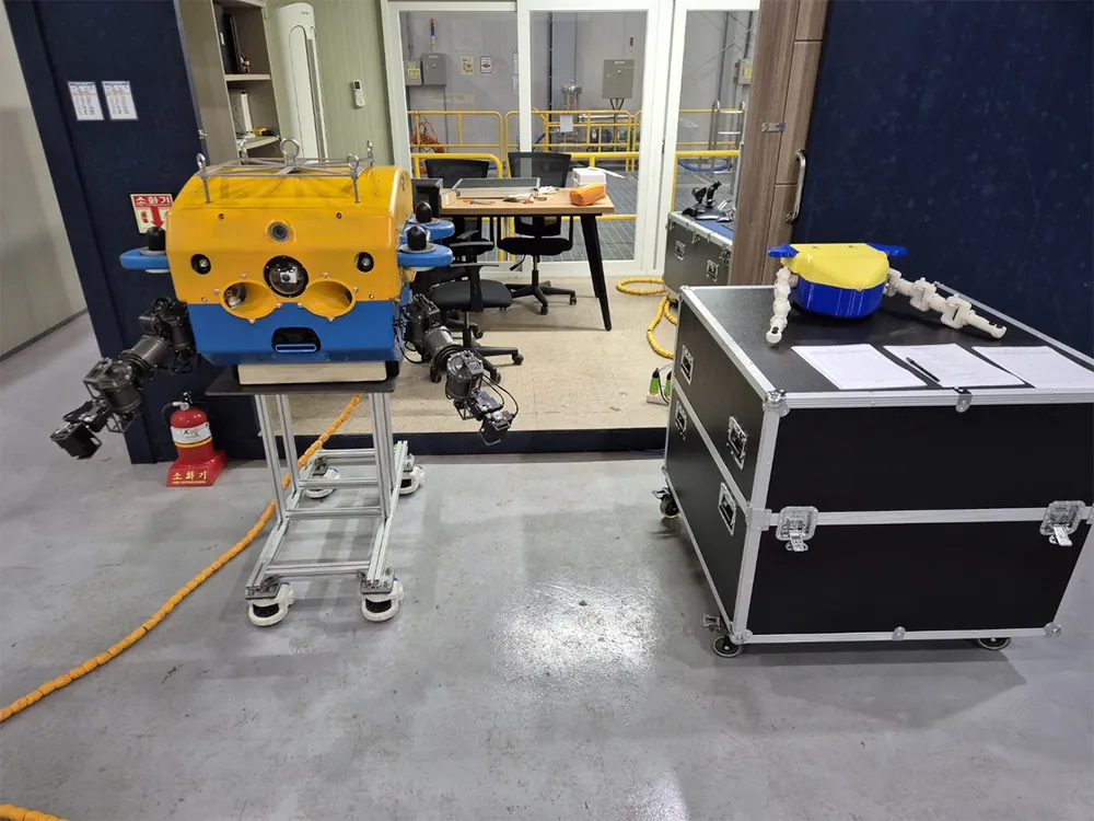 Central research center with K-test bed interlocking test