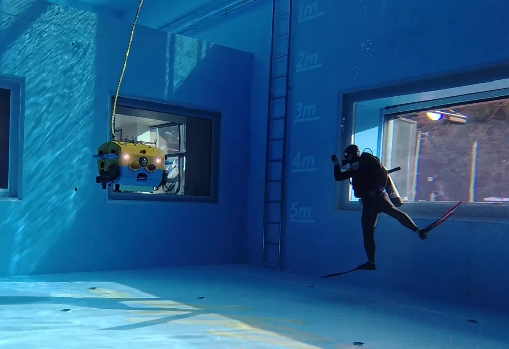 Daejeon Alps diving tank test (15M)