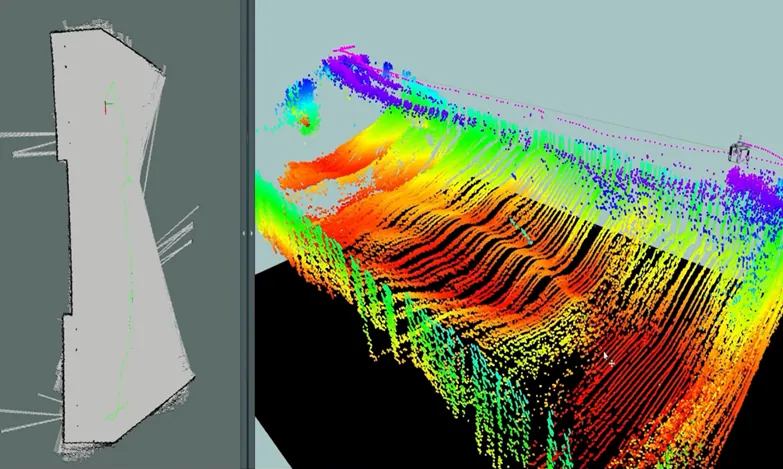 3D modeling processed from ultrasonic data