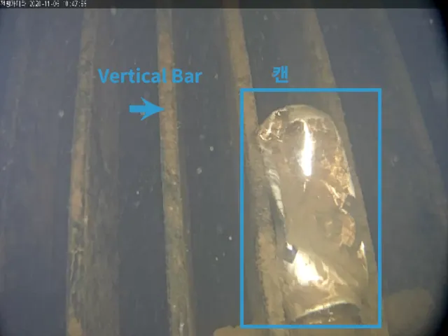 Visual inspection of dam intake bar screen